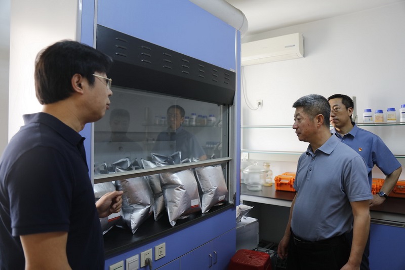 省城鄉(xiāng)建設集團黨委副書記邢銘一行來我院調研(圖2) 省城鄉(xiāng)建設集團黨委副書記邢銘一行來我院調研(圖2)