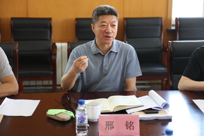 省城鄉(xiāng)建設集團黨委副書記邢銘一行來我院調研(圖4) 省城鄉(xiāng)建設集團黨委副書記邢銘一行來我院調研(圖4)